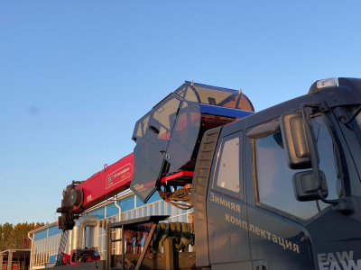 Кабина оператора КМУ